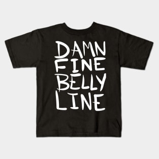 Fine Line - white Kids T-Shirt